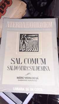 Sal Comum sal do mar de mina livro Mário Vieira de Sá