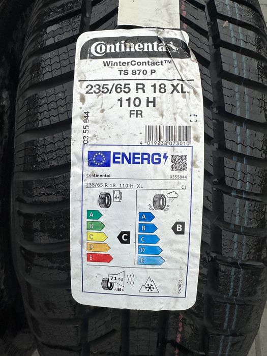265/65r18 continental nowe zima kmpl
