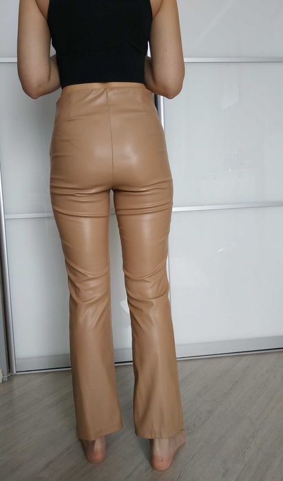 Штани з екошкіри