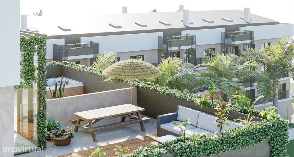 Penthouse T5 Com Terraço 100M2 | Condominio Villa Garden's - Em Constr