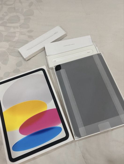 Ipad 10ª geracao 2022 com apple pencil USB-C e acessórios