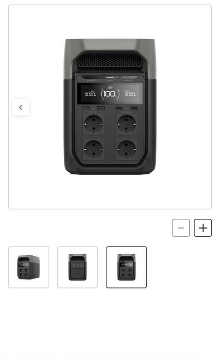 Power station ECOFLOW DELTA 3 1800W