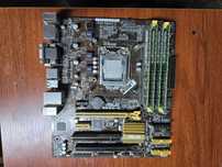 Zestaw- płyta Asus B85-e +  i7 4790k,+ 32gb ram.