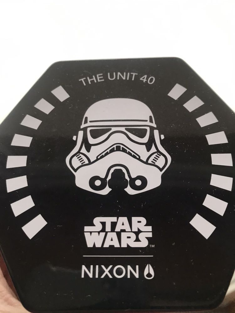 Relógio colecionador nixon stormtroper star wars