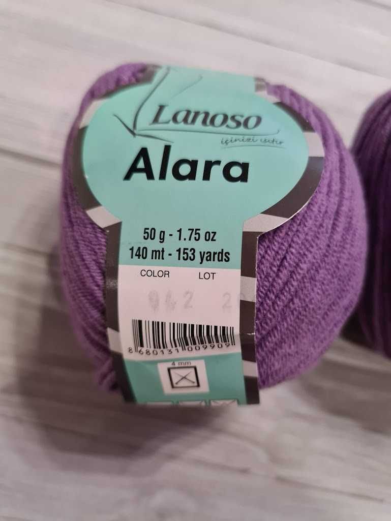 Турецька пряжа для в'язання Alara Lanoso