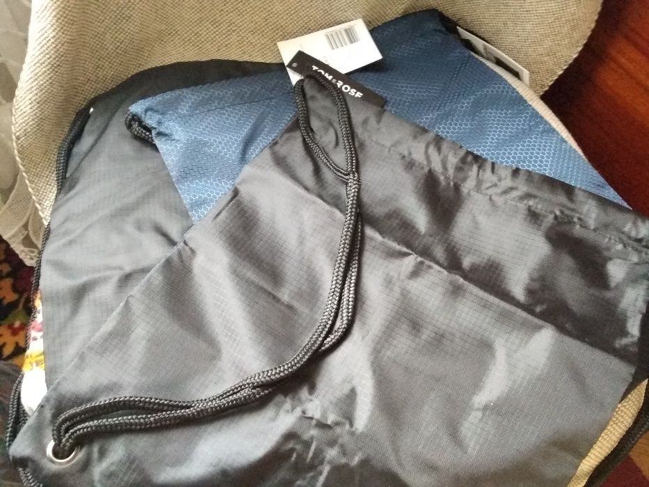 сумка-рюкзак на лямках-веревках