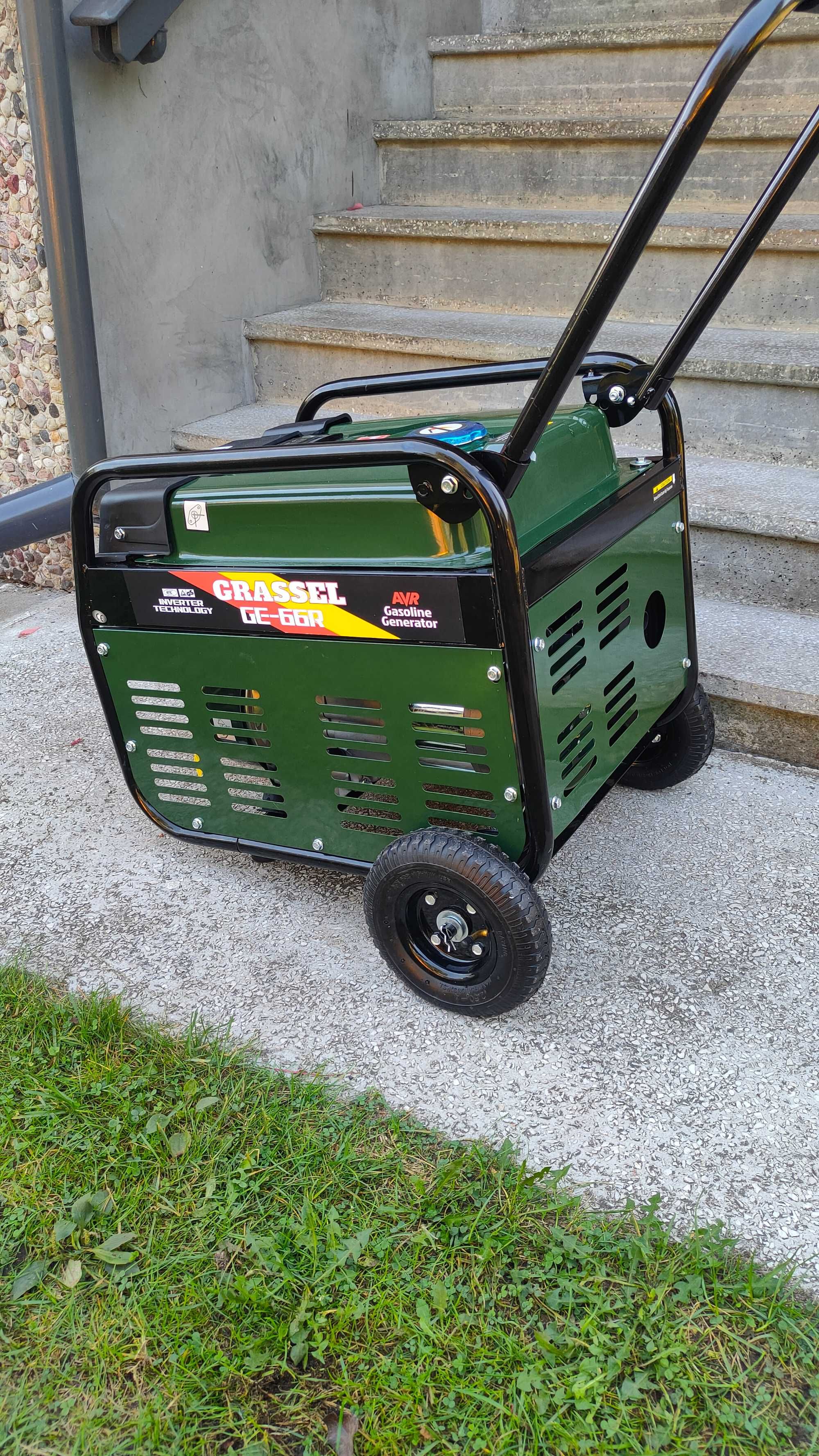 Agregat prądotwórczy GRASSEL -GE 66R Generator Briggs&Stratton 3fazowy