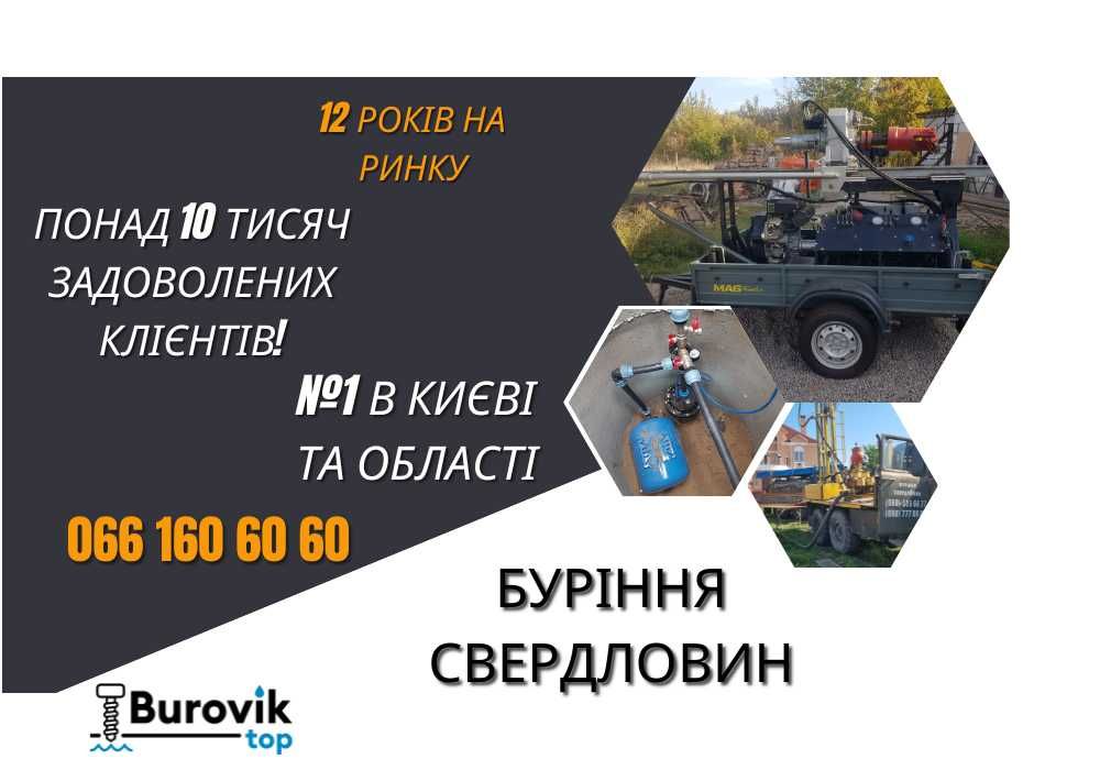 Бурение скважин / Буріння води Вся Київська область - Швидко та якісно