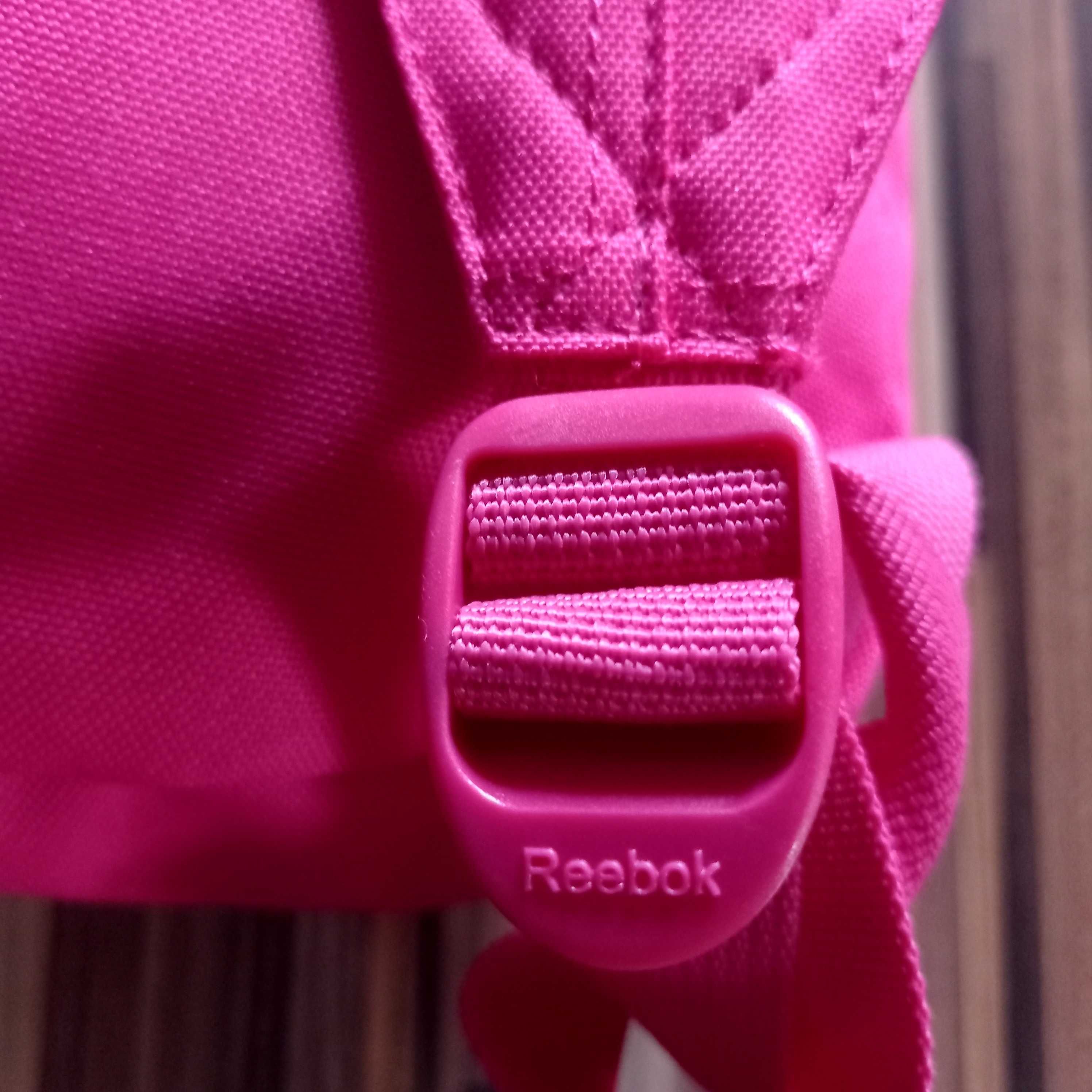 plecak Reebok NOWY różowy mieści A4