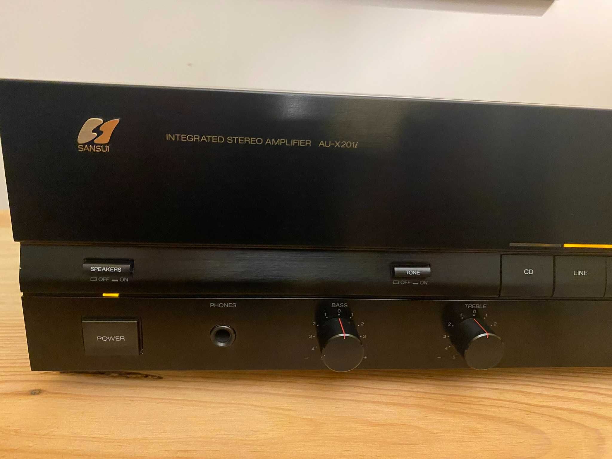 Amplificador Sansui - AU-X201i