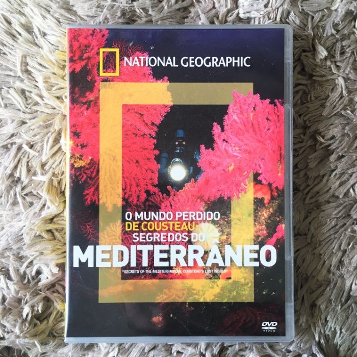 Filme DVD - National Geographic: O Mundo Perdido De Costeau