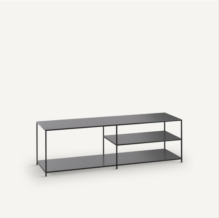 Aparador de metal preto para TV La Redoute – como novo