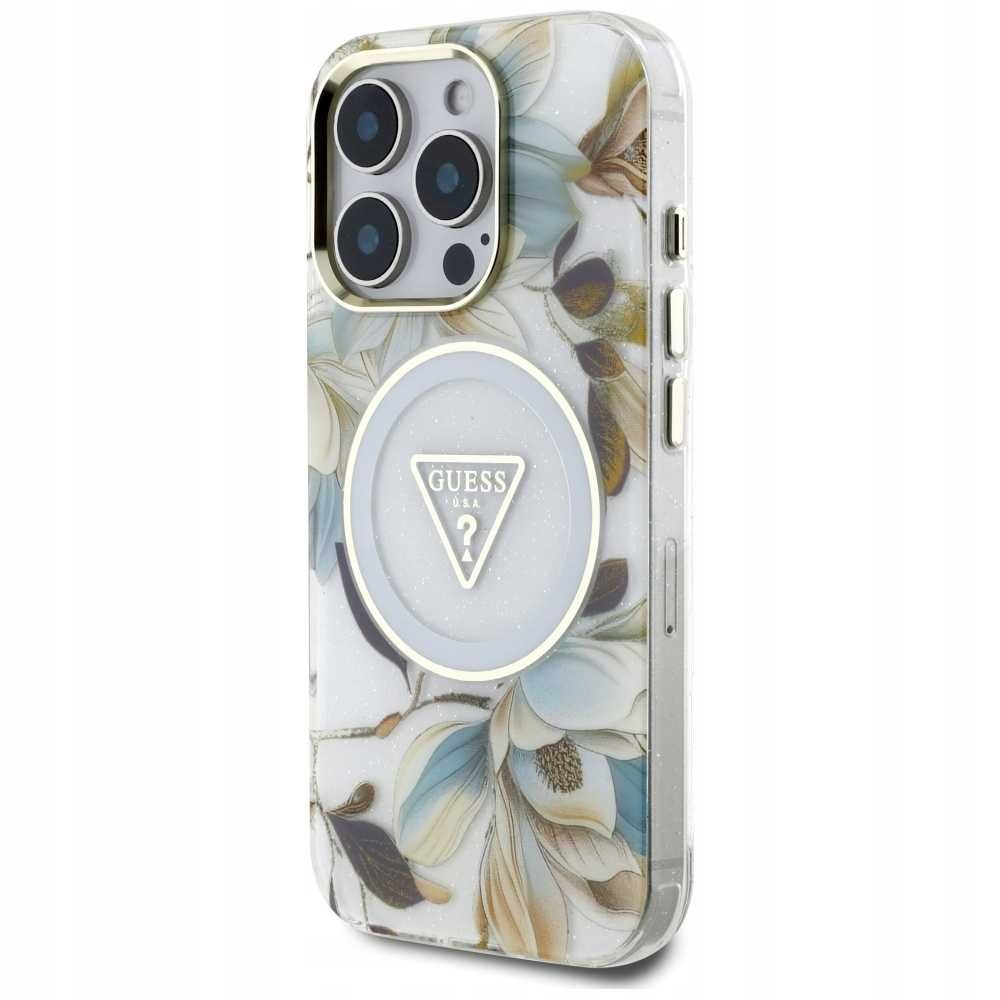 NOWE Etui Guess do iPhone 16 Pro MagSafe