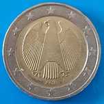 2 Euros de 2016 Letra D da Alemanha