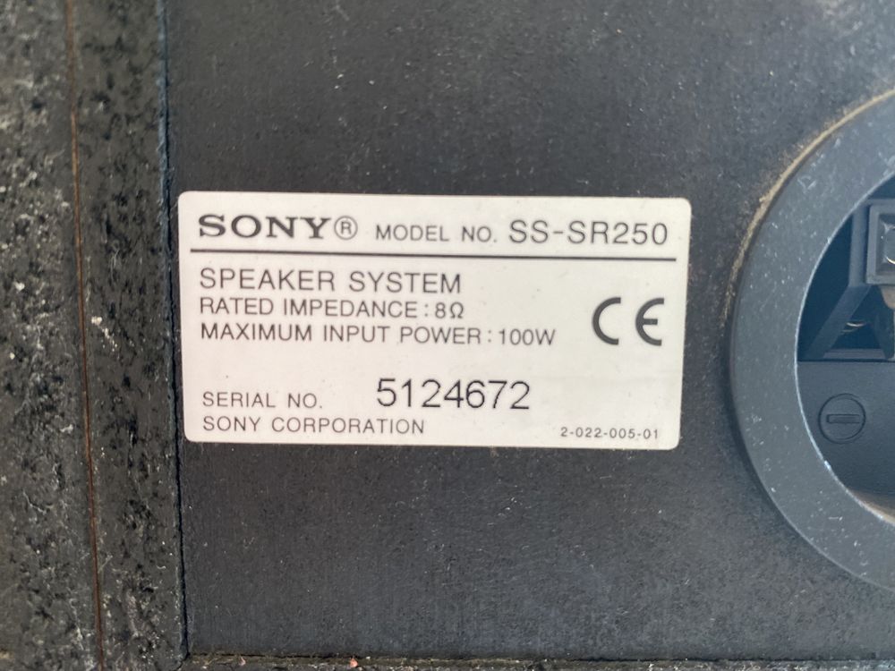 Zestaw głośników kina domowego Sony