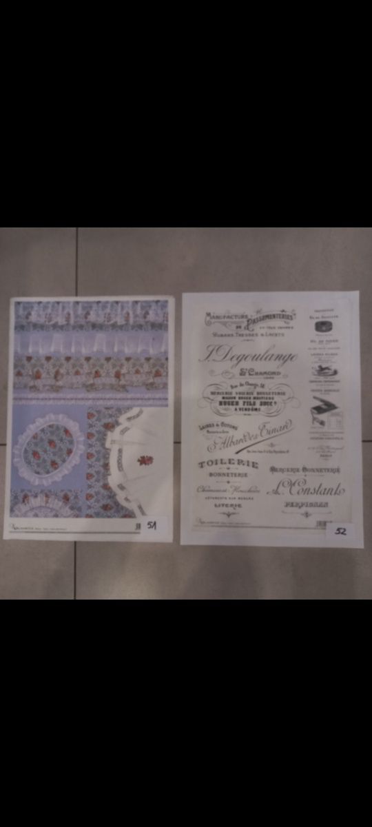 Papier ryżowy 3szt format A3