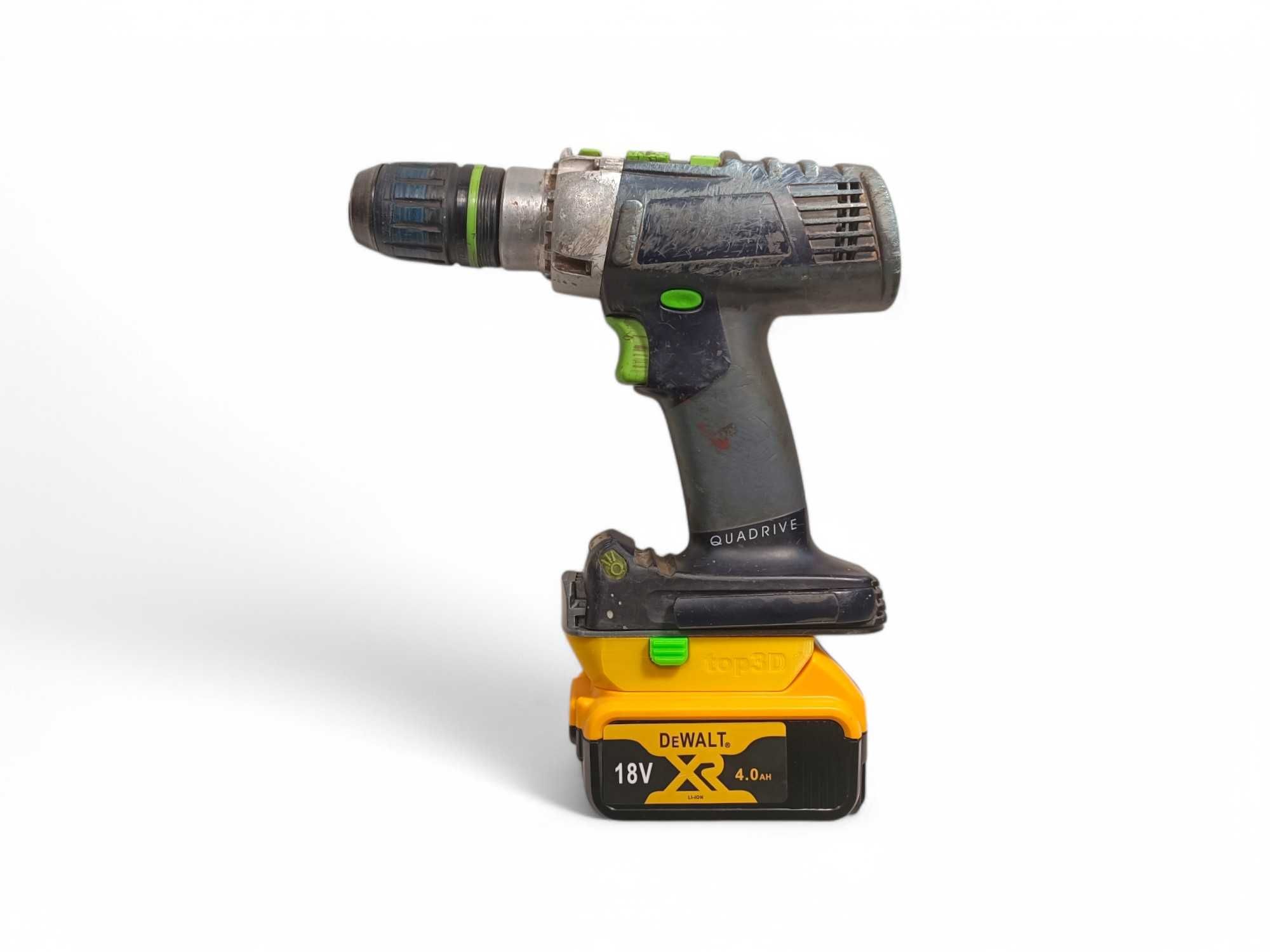 Adapter narzędzi Festool na baterie Dewalt XR