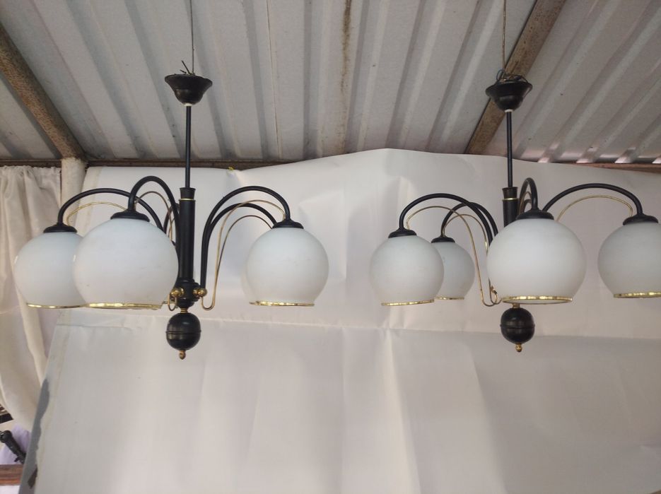 Люстра на 5плафонів, бра