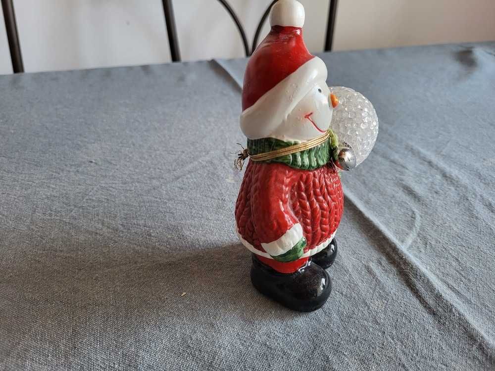 Boneco de Neve com Luz
