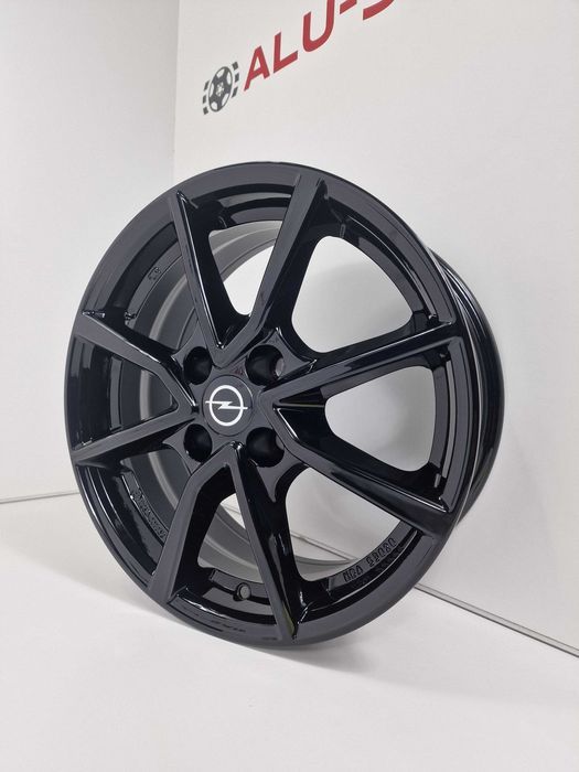 NOWE alufelgi OPEL 16" 4x100 ASTRA CORSA MERIVA VECTRA - Czarny Połysk