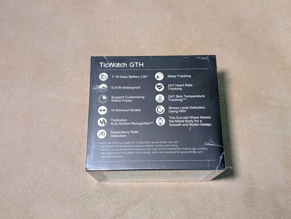 Смарт-часы Mobvoi TicWatch GTH | IP68 | 14 спортивных режимов