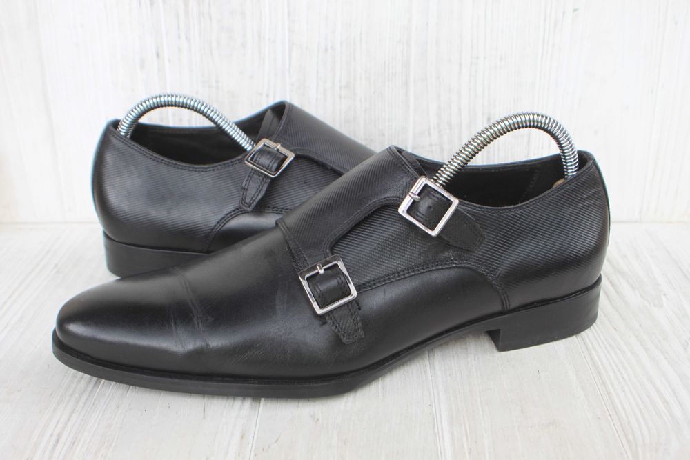 Туфлі монки Zara Man шкіра Іспанія 42р туфли