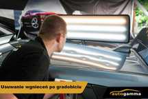 Usuwanie wgnieceń po gradobiciu GRAD PDR ubezpieczenie bez lakier