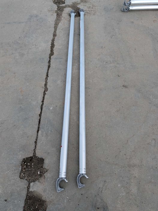 Rusztowanie aluminiowe 380  przejezdne | Kompaktowe, składane, mobilne