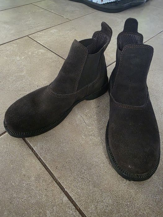 Sztylbety jeździeckie Fouganza zamszowe 32