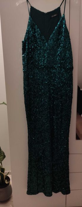 Sukienka pokryta cekinami, karnawał, sylwester