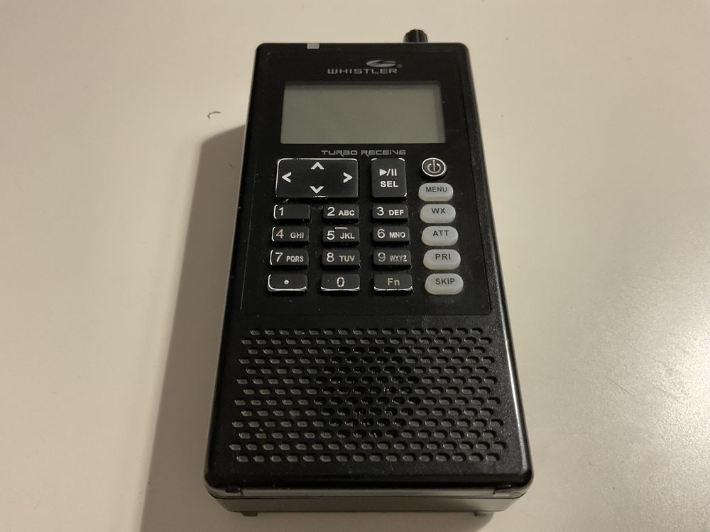 WHISTLER TRX-1 cyfrowy skaner radiowy odbiornik
