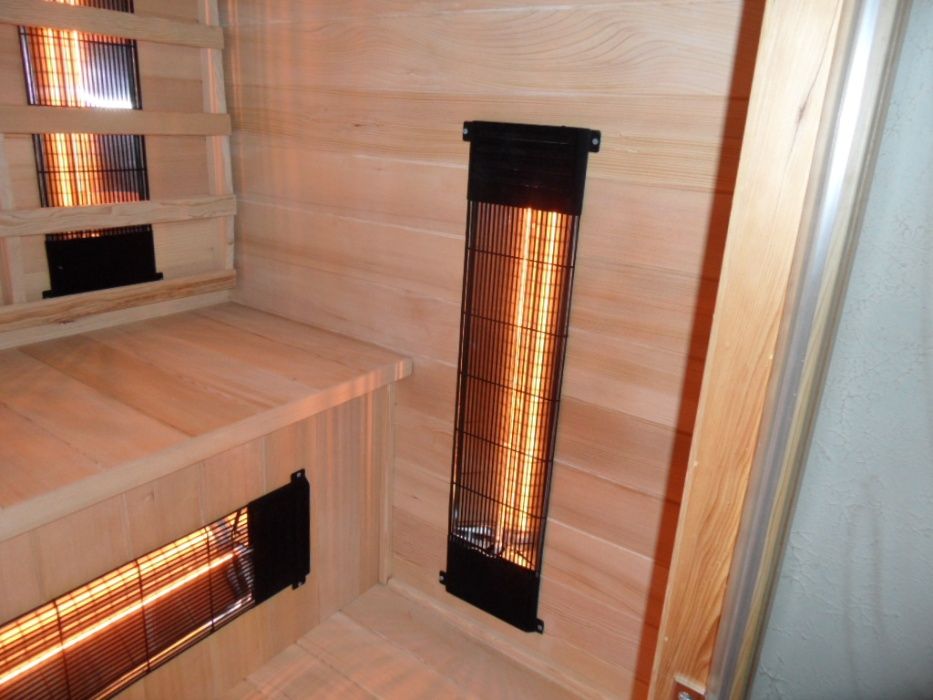 Sauna infrared Werona mini promienniki kwarcowe lub ceramiczne 3os