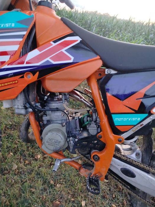 Ktm SX 85 2008  1,5 mth po wymianie tloka