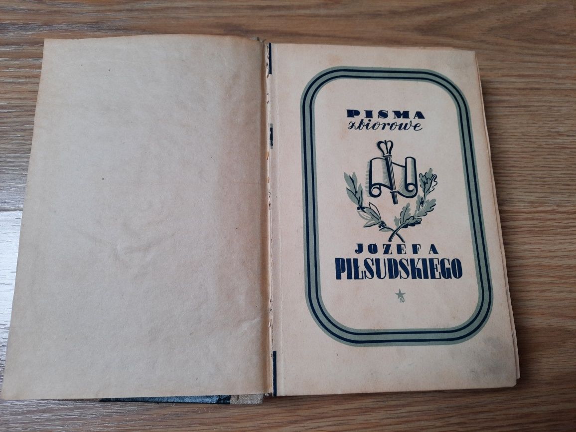 Książka Pisma zbiorowe Józefa Piłsudskiego