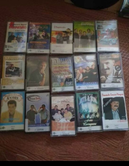 Conjunto de 70  cassetes novas
Musica Popular nacional 

Quim barreiro