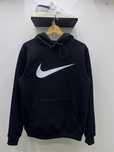 Чорне худі Nike Big Logo/ чоловіча кофта найк/ светр найк з логотипом