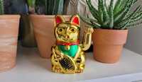 Maneki Neko japoński kot szczęścia i bogactwa 12,5 cm