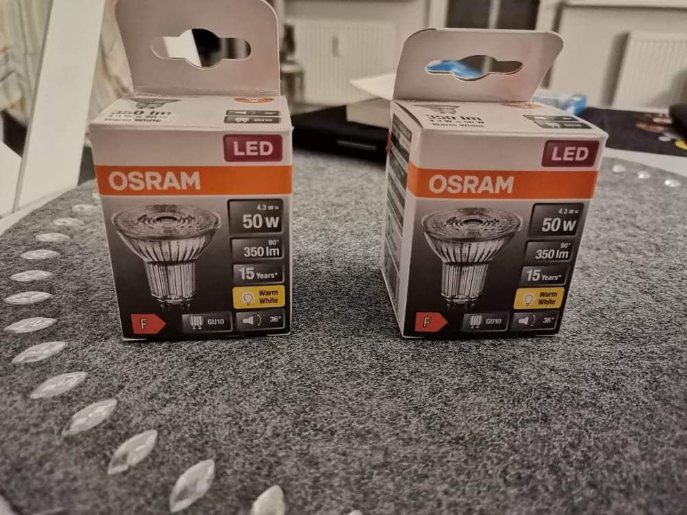 Halogeny Osram led 2 sztuki typ GU10