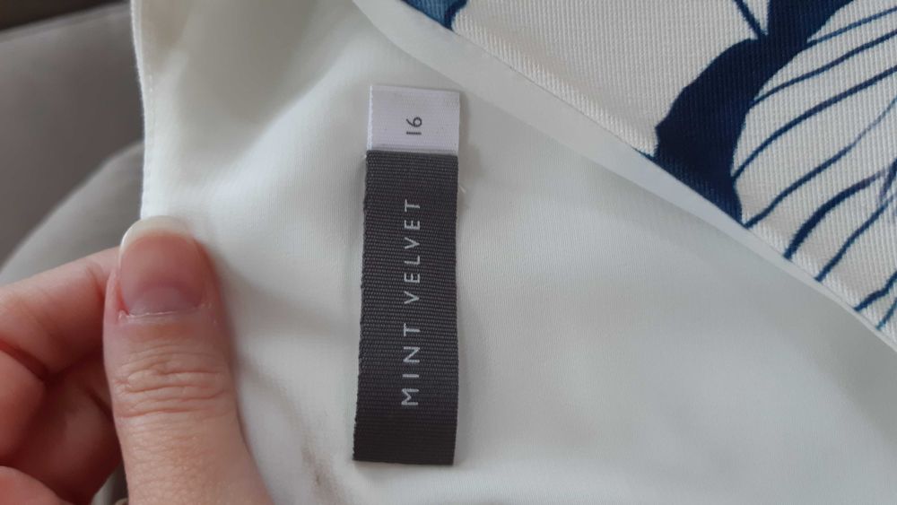 Mint Velvet sukienka koktajlowa, wejściowa rozmiar 44