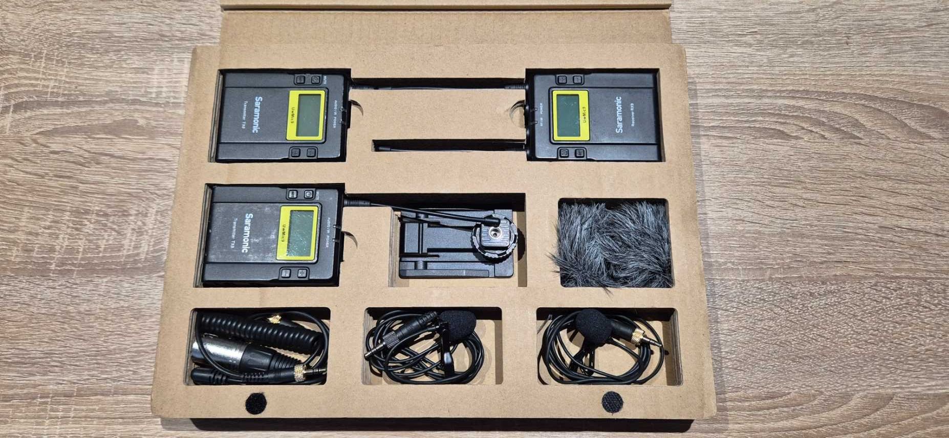 Mikroporty Saramonic UWmic9 kit 2xTX 1xRX