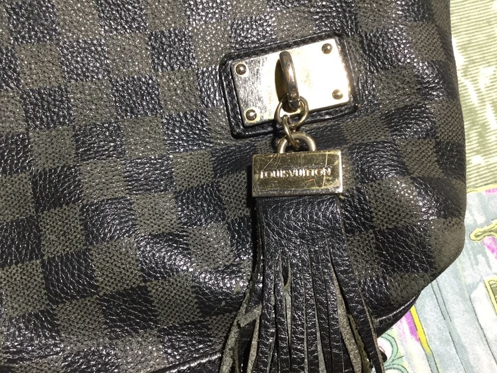 Оригинальная кожаная сумка Louis Vuitton. 47/29 см.