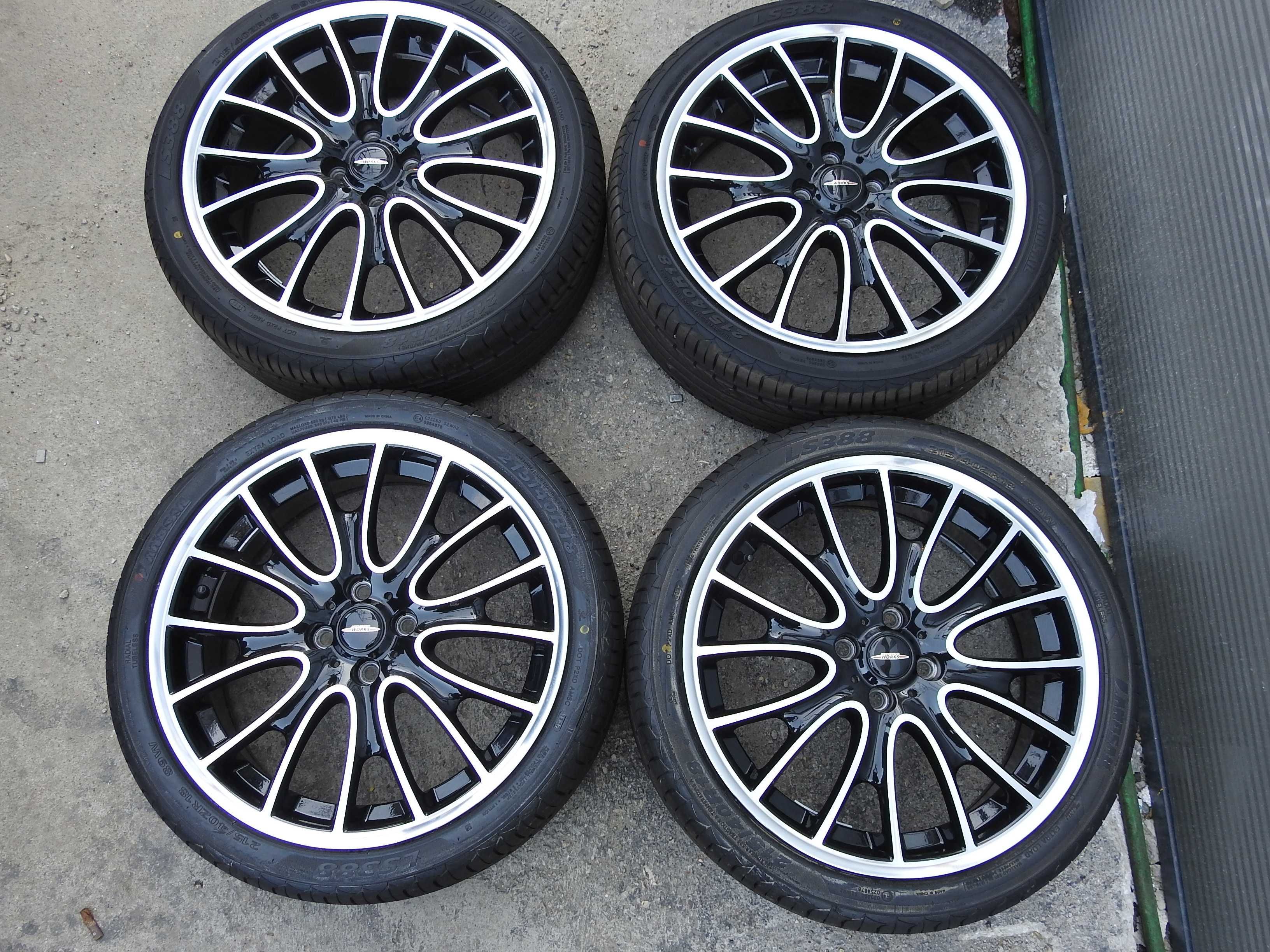 4xAlufelgi 18 4x100 ET52 7J MINI WSP WORKS MI533798 Jak NOWE