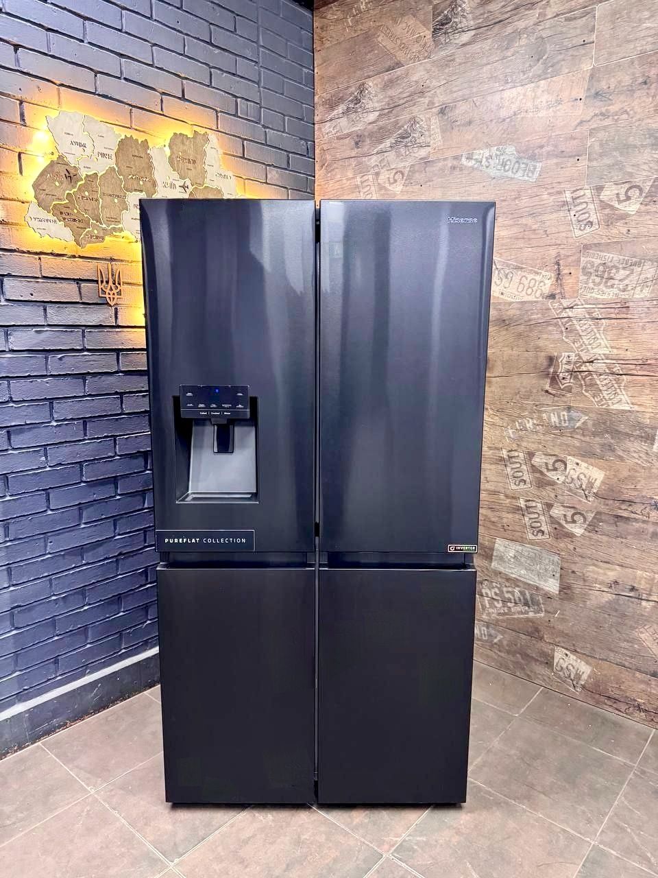 Холодильник Samsung RSH7UNBP Side-by-Side, великий, вмісткий, вибір