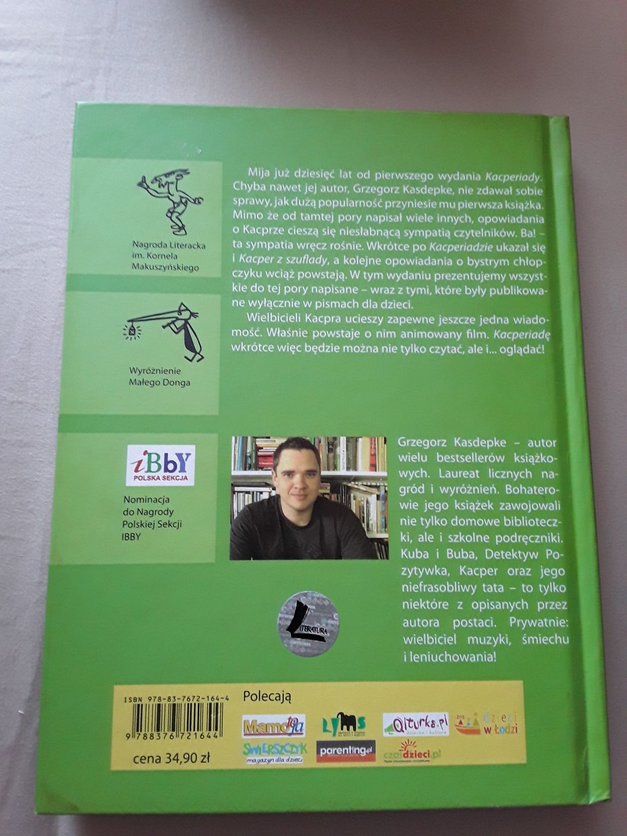 Grzegorz Kasdepke-Kacper z szuflady, Zestaw urodzinowy, Kacperiada