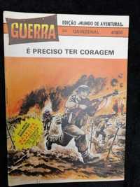 Livro de BD da coleção Guerra "é preciso ter coragem" - bom estado