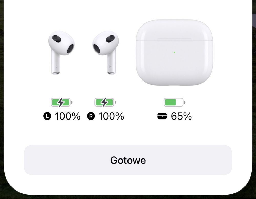 AirPods 3 Nowe - Słuchawki Apple AirPods 3 generacji