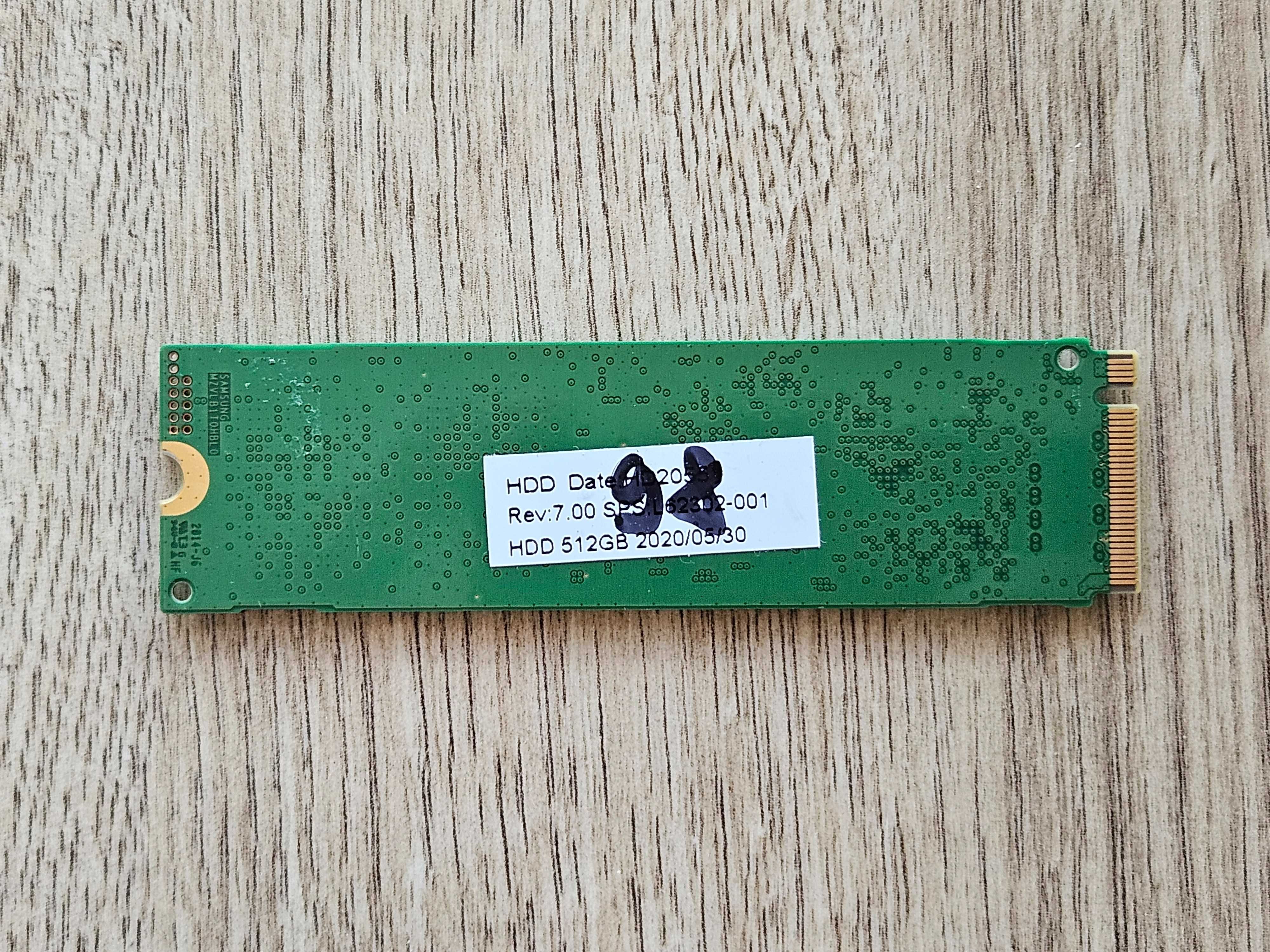 SSD 512Gb M.2 2280 PCIe 3.0x4 Samsung PM981a MZ-VLB512B MZVLB512HBJQ