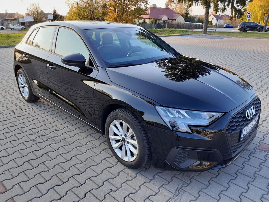 Audi A3 Sportback salon Polska, pierwszy właściciel, gwarancja 01/2028, bezwypadkowy