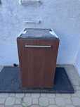 Zmywarka Beko 45 cm do zabudowy front ciemny orzech
