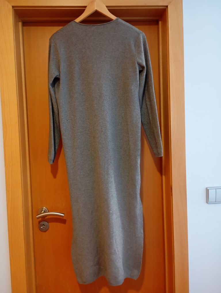 Vestido comprido Mango